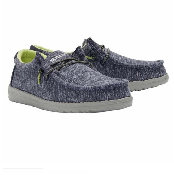 HEY DUDE WALLY STRETCH NAVY